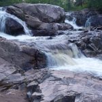 Falls on the threatened Yellow Dog River by Zac Luhellier