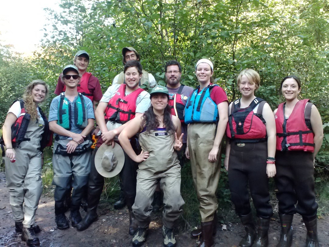 Fall 2014 volunteer stream monitoring program